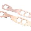 2Pcs Sbc Square Port Copper Header Exhaust Gasket Seal for Chevy 350