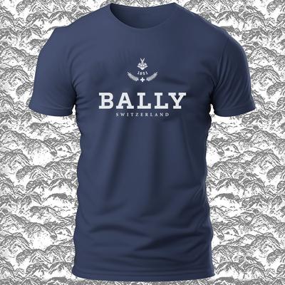 Bally Suiza 1851 Logo Camiseta Divertida S-5XL HECHO EN EE. UU. Camiseta Unisex