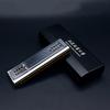Swan 2 In 1 Dual Sided Tremolo Harmonica Mouth Organ Dural Key of C&G 24 Double Holes Reed Wind Instrument with Padded