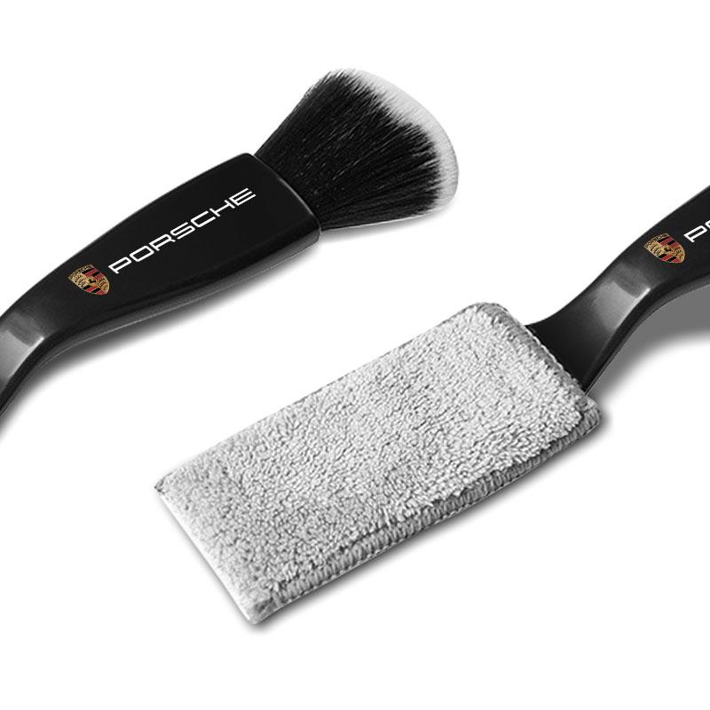 Car Air Conditioning Air Outlet Cleaning Dust Removal Soft Brush Cleaning Tool For Porsche Boxster Cayenne Panamera Macan Cayman 911 918 996 917 991