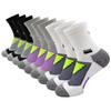 5 Pairs Men's Long Towel Bottom Professional Elite Sweat Absorbent Anti-slip Sports Mid Calf Basketball Socks