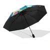 1 Stück Outdoor-Schirm mit Anime-Charakter-Design - Automatisches Öffnen/Schließen, Tragbares 3-fach faltbares Design, 8-Speichen-Eisenrahmen, Perfektes Geschenk für Fans, Tr