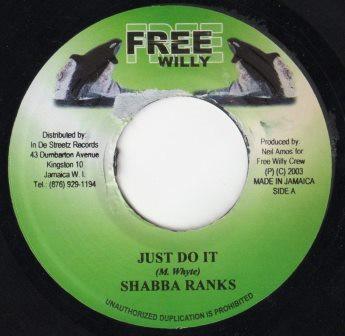 

7inch Record SHABBA RANKS SPICE Just Do It Mi Nuh Idiot NONE Free Willy 2003 Jamaica Reggae Ska Dub Used