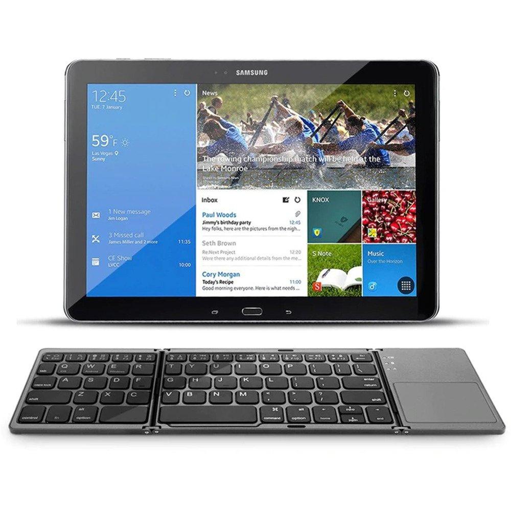 Bluetooth Universal Foldable Keyboard - Black