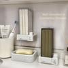 Press Type Makeup Cotton Organizer Dustproof Automatic Cotton Dispenser  Makeup Removal