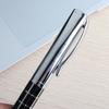 Rotating Metal Ballpoint Pen Stainless Steel Ball Pens For School Office Steel Bar Oil  Commercial Stationery Gift