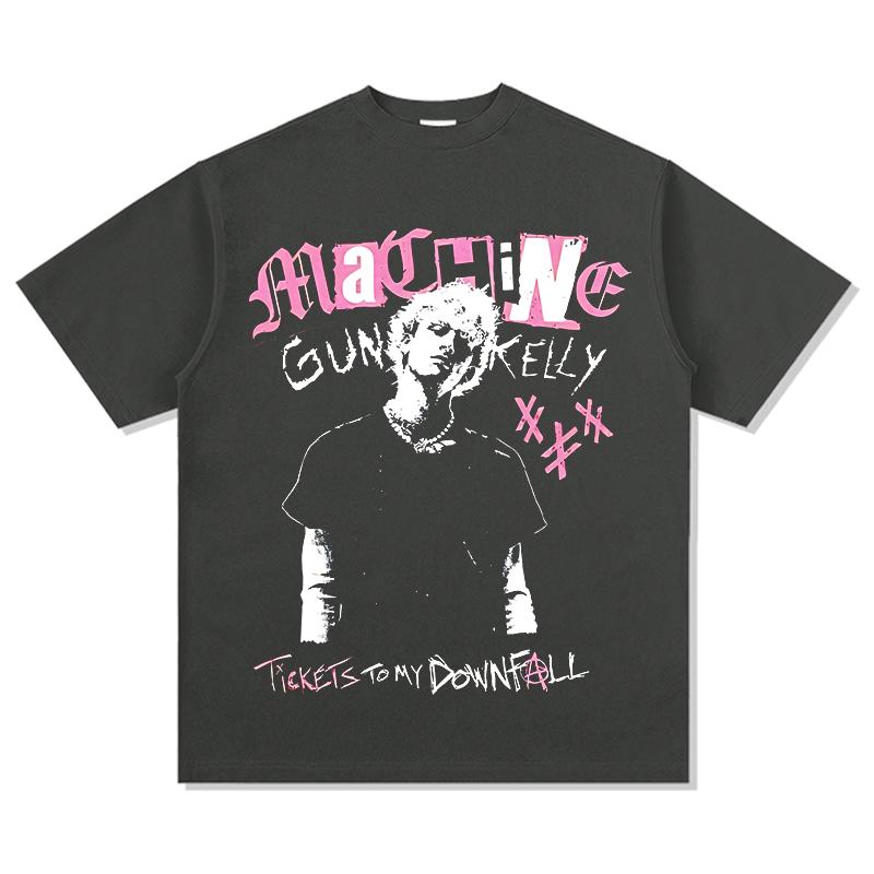 2026 SpringSummer MGK Machine Gun Kelly Cotton Unisex Fan Favorite Fashion Classic Retro Street TShirt