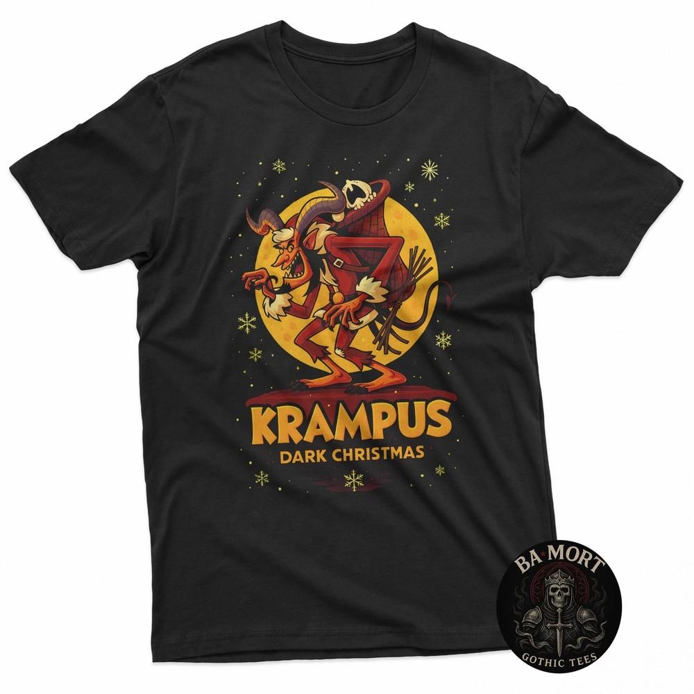 Krampus Dark Christmas Mythical Holiday Horror Legend TShirt Unisex T-Shirt S