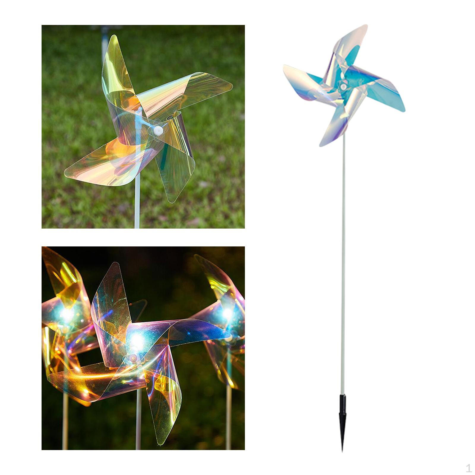

Outdoor Garden Lights, LED Windmill Decoration Waterproof Stake Light for Yard, Lawn,