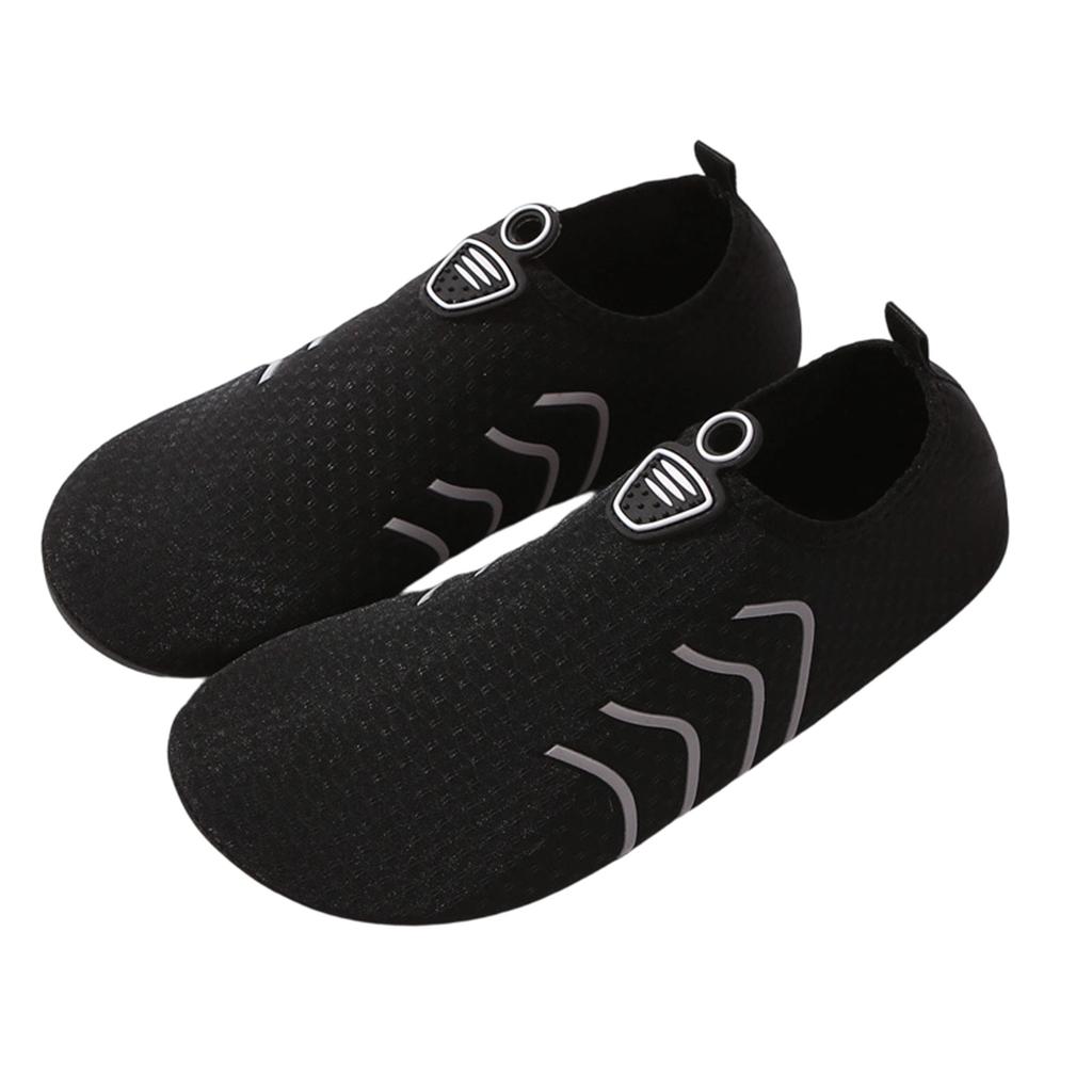 Unisex Reflective Strip Water Shoes Lightweight Quick Drying Aqua Socks for Outdoor Activities Beach Swimming and River Trekking