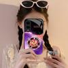 Fashion black purple phoenix phone case glass s26 ultra case s25 ultra case for Samsung Galaxy S26 S25 S24 S23 S22 FE,Ultra,Plus