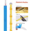 8MM COB Led Strip 5V with Motion Sensor Battery Powered 320LEDs/M Led Induction Night Light Warm White Red I Blue Green Yellow