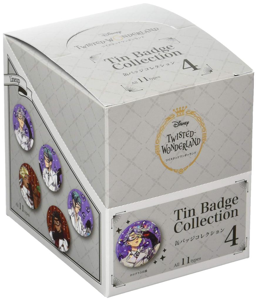 [Complete Set] Disney Twisted Wonderland Blind Can Badge Collection Lab Coat B All 11 Types Set APDS5767