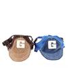 Fashion G-shaped Corduroy Dog Sun Hat Breathable Baseball Hat for Pet Outdoor Travel Use