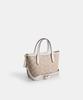 COACH OUTLET Borsa Tote Mini City - Tela Signature Beige