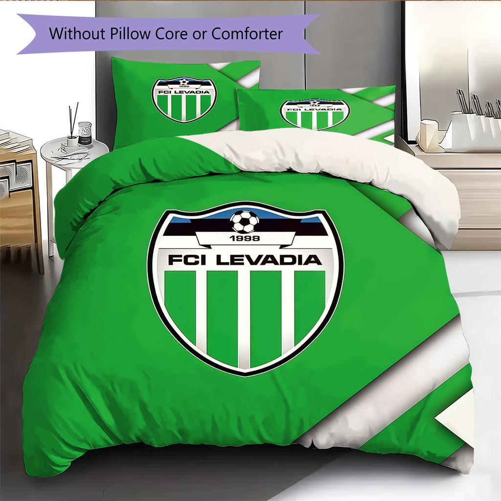 FCI Levadia Pattern Bedding Quilt Set Home Decoration Gift (1 * duvet cover + 2 * pillowcase without core).xwn