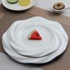 Huihuang Melamine Cartoon Leaf Dinner Plate