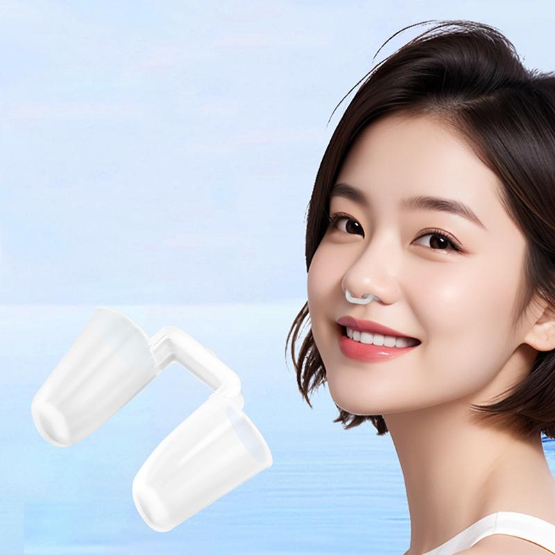 Postoperative Rhinoplasty Nostril Support Silicone Shaping Crooked Nose Correction Fixator Silica Gel Nose Clip Nasal Wing Beaut