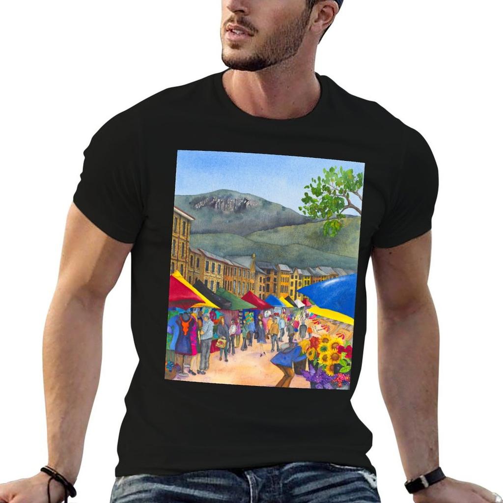 Salaunisexca Saturday Tshirt Classic Print Short Sleeve Shirt