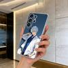 G-Gintama-Gintoki Sakata Clear Soft Silicone Phone Case forSamsung S25, S24, S21, S22, S23, S30, Ultra, S20, Plus