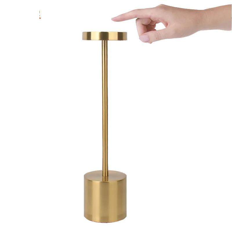 Touch Led Bar Table Light for Bedroom Bedside Coffee Store Restaurant Industrial Deco Lighting Fixture Modern Dimmable Desk Lamp