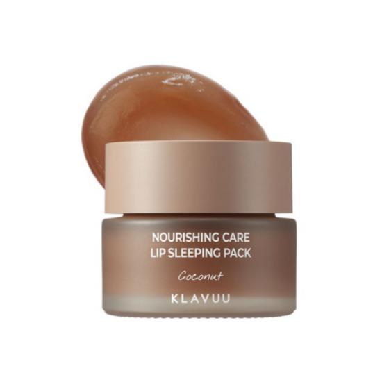 KLAVUU Nourishing Care Lip Sleeping Pack Coconut Hydrating Lip Mask 20g
