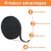 40m Black Polyester-latex Elastic Band (20mm Wide). For Sewing, Trousers & DIY Crafts