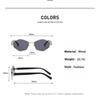 Polygonal Metal Frame Sunglasses for Women Men UV400 Outdoor Sports Sun Glasses Male Trendy Solid Hinge Goggle Shades