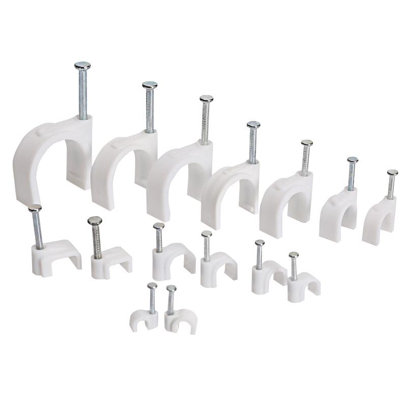 6mm U-Shaped Cable Clips for Wire Management