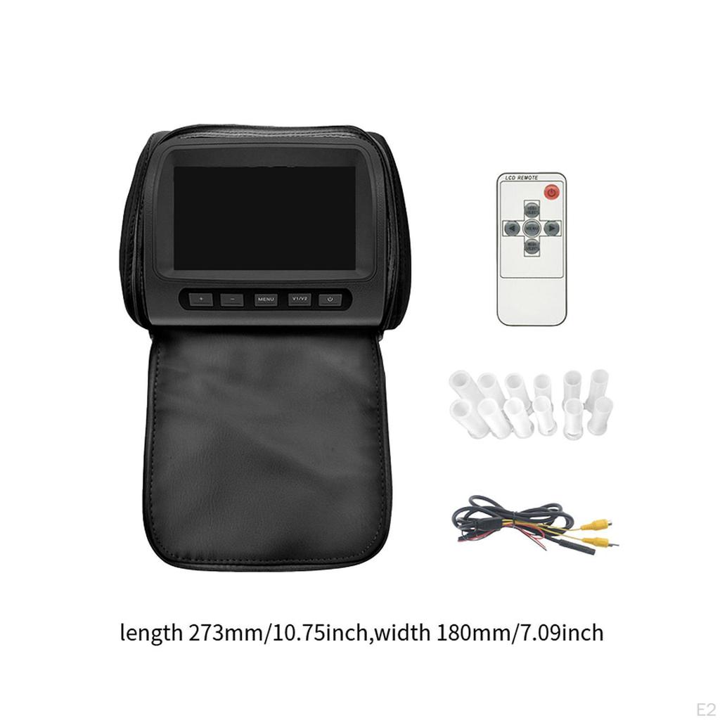 Car Headrest Automotive Pillow Display Accessories Screen