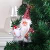 20cm Santa Claus Standing Ornament Christmas Tree Hanging Ornaments Holiday Decorations Christmas Decoration Santa Claus Doll