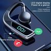 V18 Bone Conduction Headphones Bluetooth5.0 Earbuds With Earhooks With LED Digital Display Business Wireless Earphone For Phones
