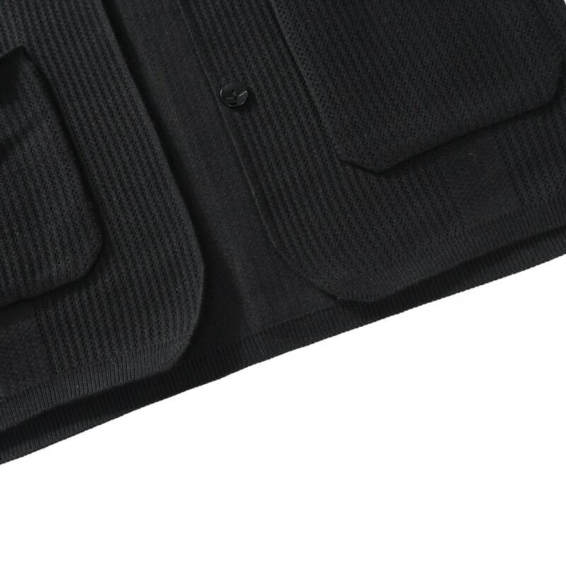 PLAYBOY Men's Business Casual Polo Collar Knit Cardigan