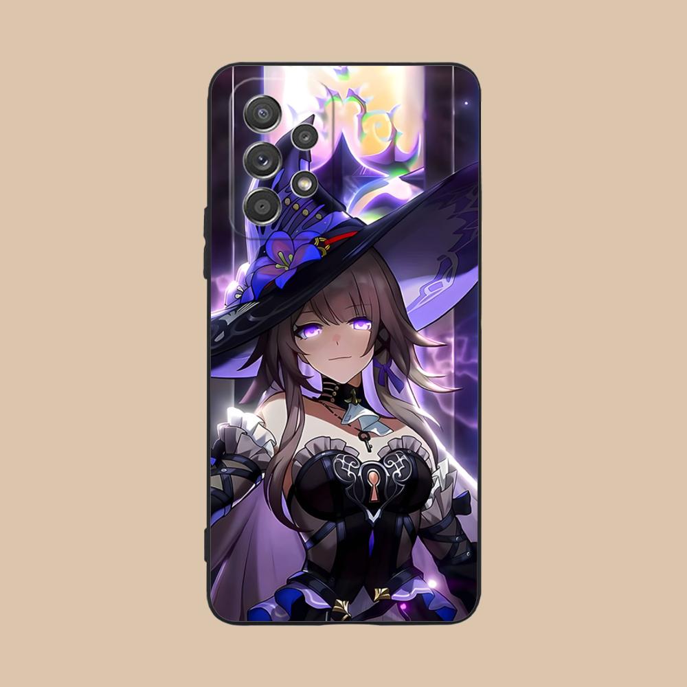 HSR Herta Matte TPU Mobile Phone Case for Samsung Galaxy A56 55 54 53 52 51 36 35 34 23 16 15 5G Colorful Cover