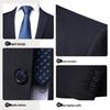 Shanshan Men's Slim Fit Wrinkle-Resistant Business Suit Set