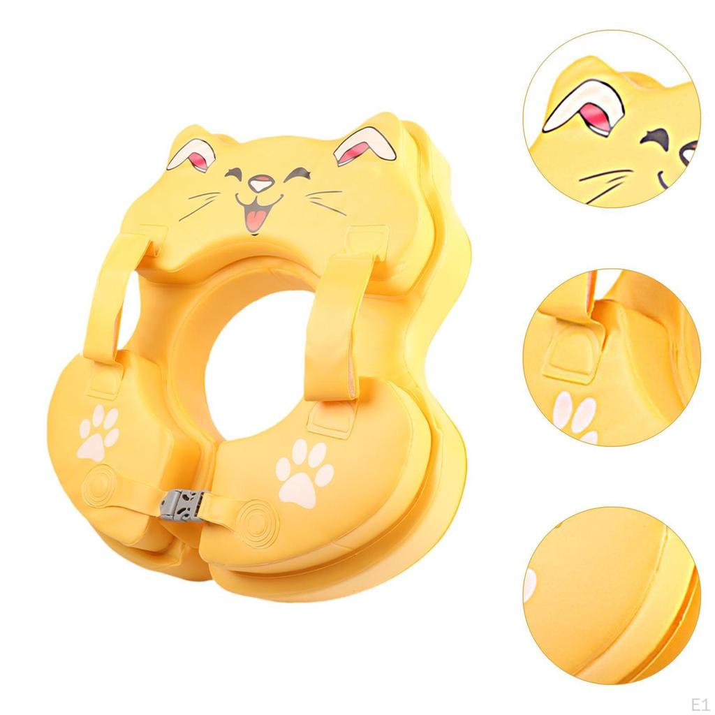 Infant Baby Pool Float Waist Swim Toy for Children Boys Girls Toddlers yellow