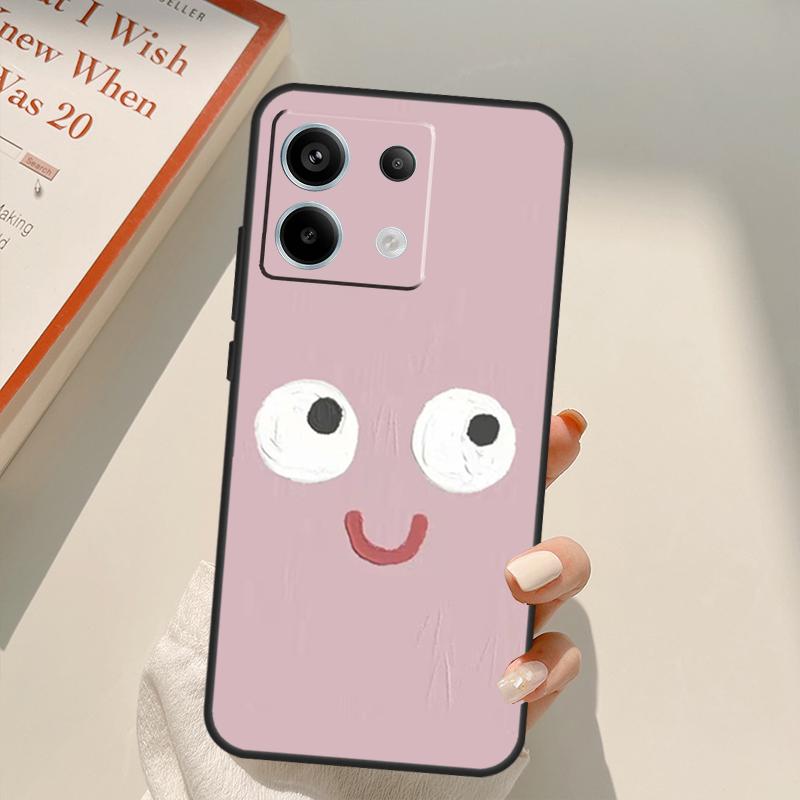 Funny Expression Funda For Xiaomi Redmi Note 14 10 11 12 13 15 Pro Plus Case For Redmi 15 14C 10C 12C 13C 15C