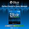 ELIXIR Elixir Electric Guitar OPTIWEB Strings, Light, .010-.046, #19052
