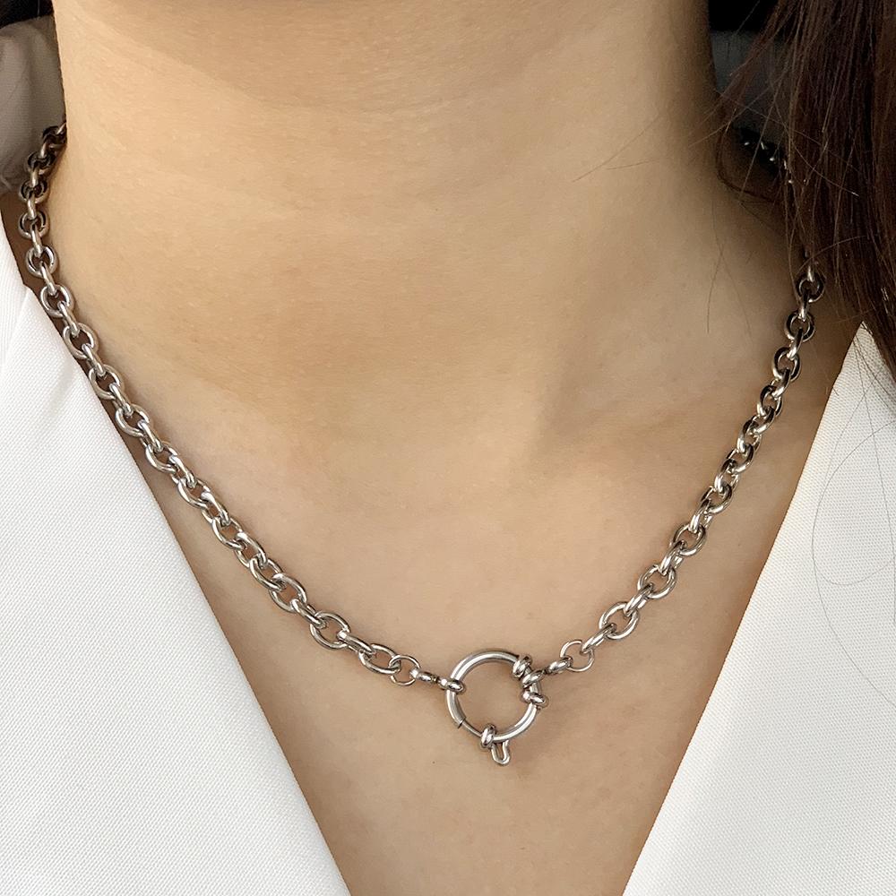 stainless steel Zircon Pendants women Necklace for choker Women DIY Pendant shell Starfish Conch charms necklace women Zircon