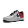 Nike Air Force 1 Premium 07 Jones Original Six Herren-Sneaker Silber Metallic-Silber Anthrazit-Varsity-Rot 315090-001