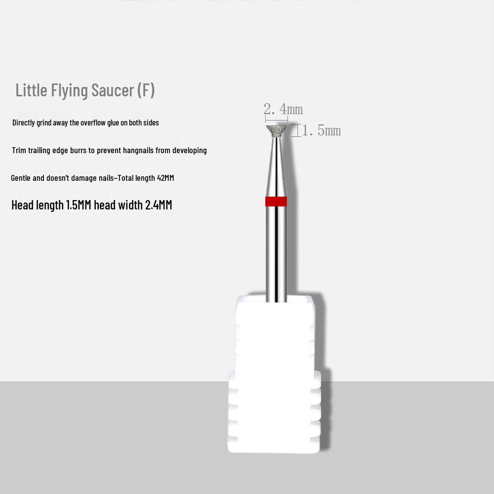 Diamond Nail Head Set for Cuticle & Nail Pre-Treatment and Removal