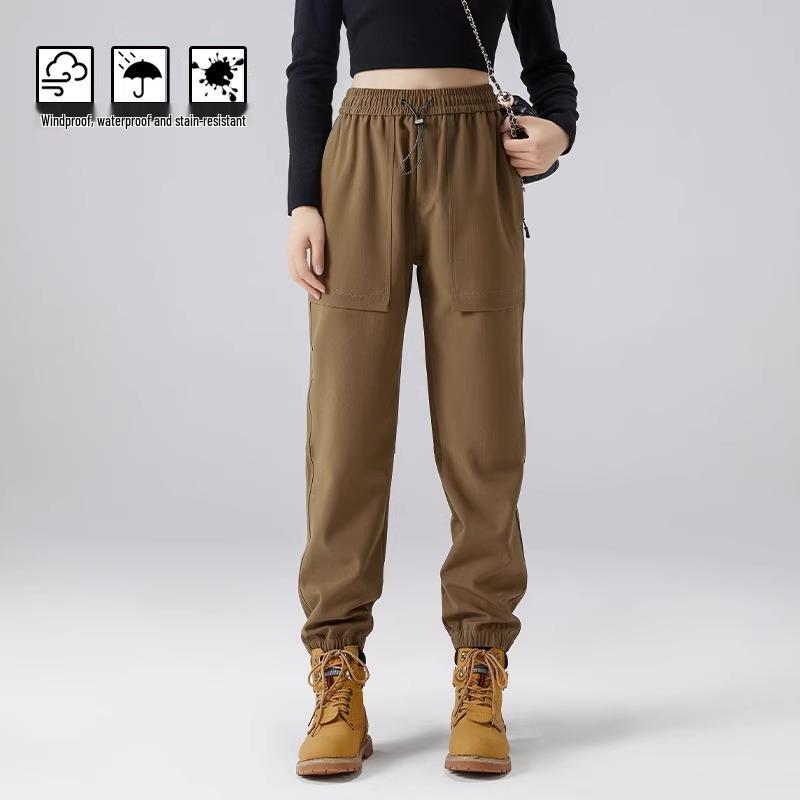 Unisex Windproof Waterproof Softshell Jogger Pants for All Seasons