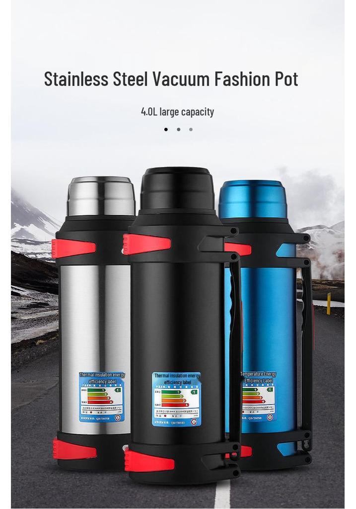 Stainless Steel Insulated Travel Kettle Thermos Cup – Large Capacity, Portable Sports & Car Cold Water Bottle