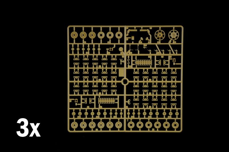 Platz Italeri WWII German Ostwind Flakpanzer IV Plastic Model Kit IT6594 1/35 (Tank)