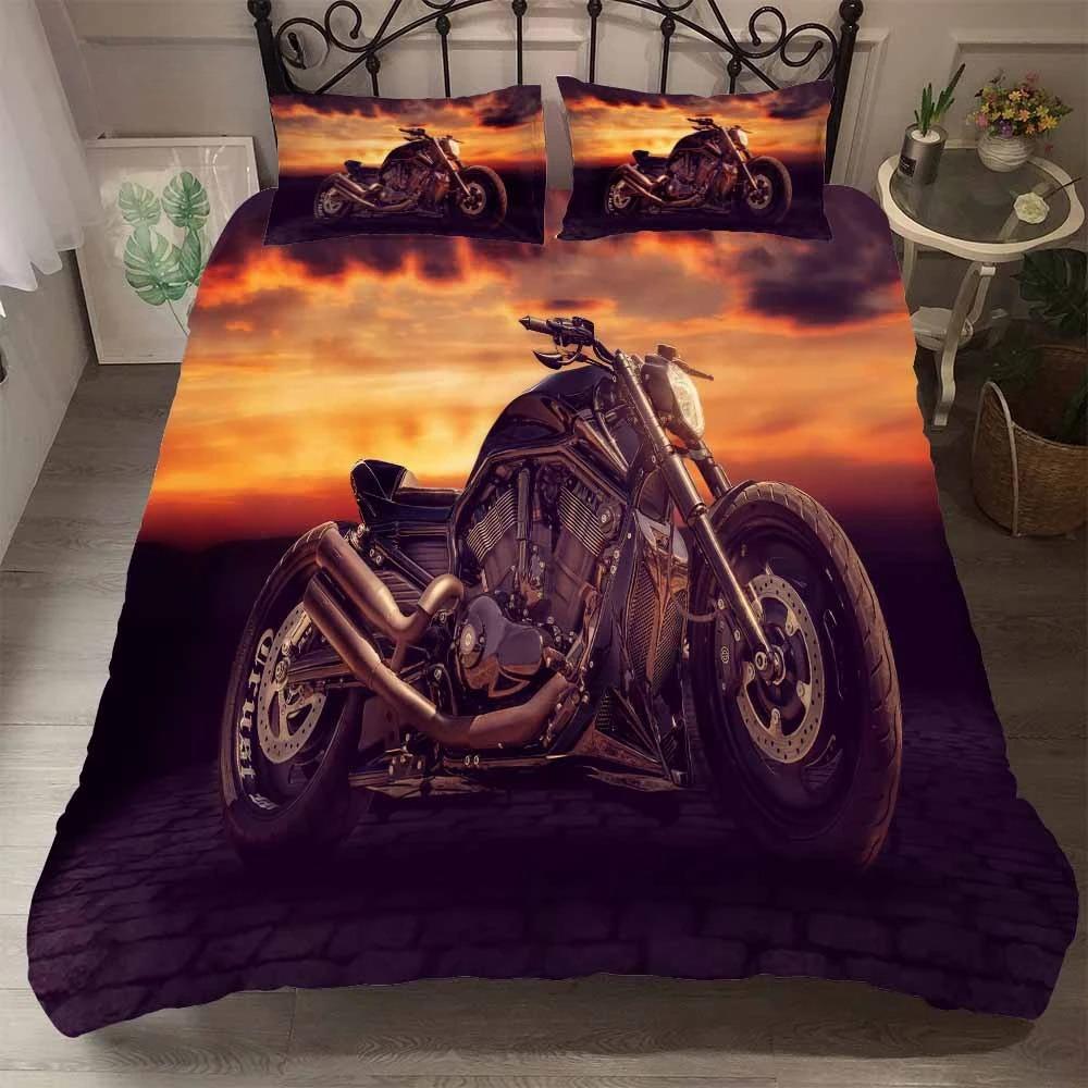 

Handsome Red Motor Racing bedding set twin bed men 2-3 PCS Duvet Cover Sets Us Size Super Cool Comforter Bedding Sets For Boy 70x133cm 2pcs