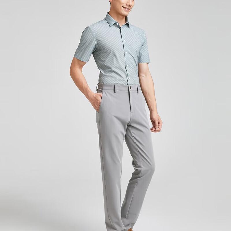 Youngor Men s TR Four-Way Stretch Long Sleeve Shirt 43