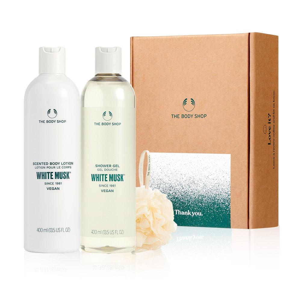 

[The Body Shop] White Musk 400ML 2-Piece Gift Set (Shopping Bag)
