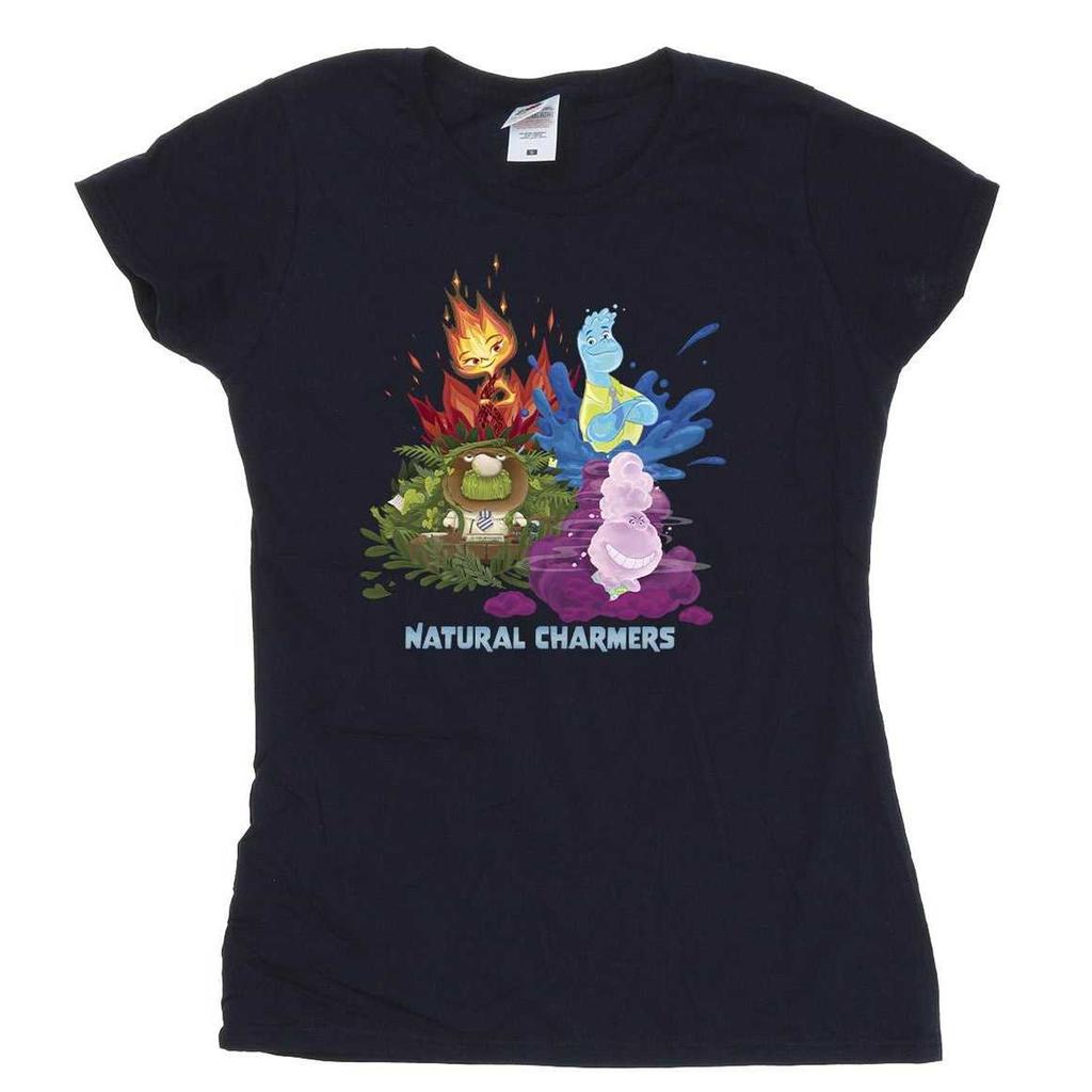 Elemental Womens/Ladies Natural Charmers Cotton T-Shirt