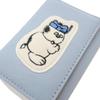Snoopy Zipper Tri-fold Wallet Blue Applique Olaf