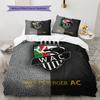 Wolfsberger AC Motif Literie Décoration de Maison Cadeau d'Anniversaire et de Fête (1 housse de couette + 2 taies d'oreiller, sans garniture.)